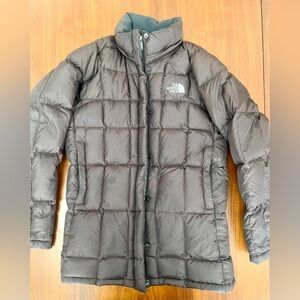 Women’s brown The North Face down jacket - Great condition!